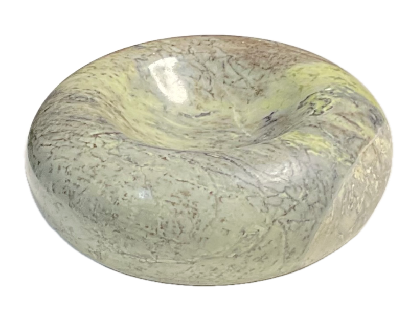 Marble Donut Trinket Tray