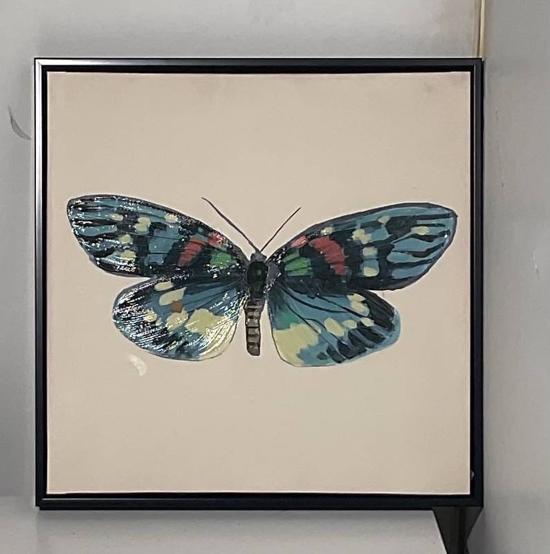 Butterly Wall Art -  Blue