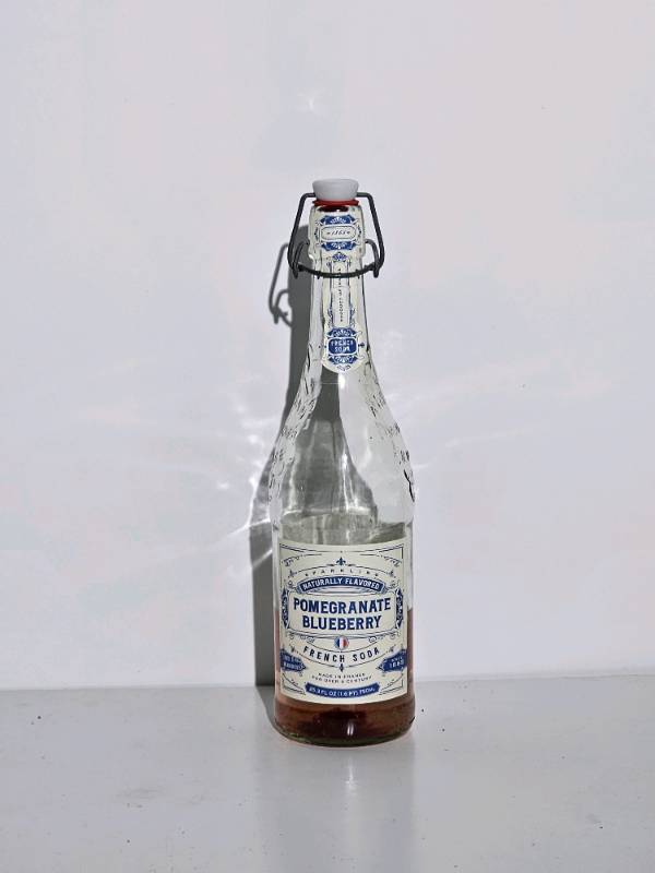Pomegranate Blueberry French Soda