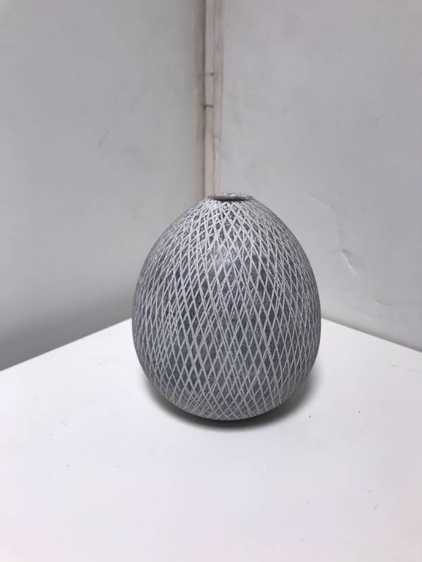 Boseman Cyan Design Vase