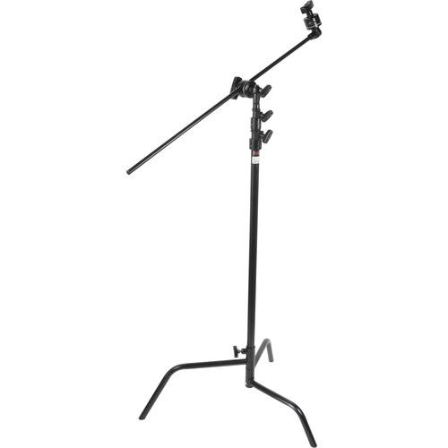 Matthews Century C+ Stand with Turtle Base and Grip Arm Kit (10.5') (Black)