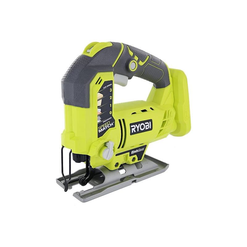 RYOBI P523 ONE+ 18V Lithium Ion Cordless Orbital T Shank 3,000 SPM Jigsaw