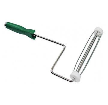 PAINT ROLLER BLACK GREEN CHROME 9 Inches