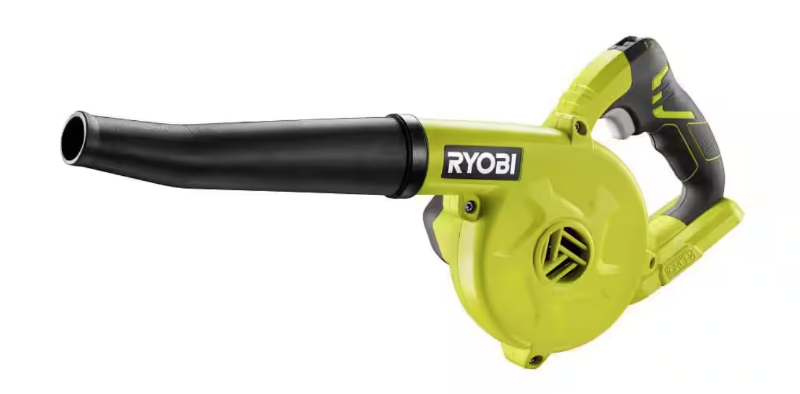 LEAF BLOWER - Small Ryobi 18V Cordless Compact Workshop Blower