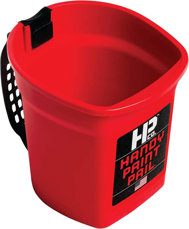 HANDY PAINT PAIL 16 OZ RED