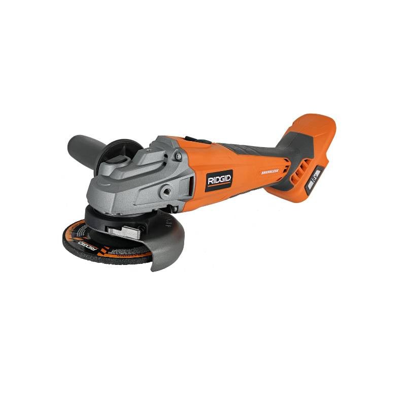 RIDGID R86041 Brushless 18v 4-1/2in. Angle Grinder