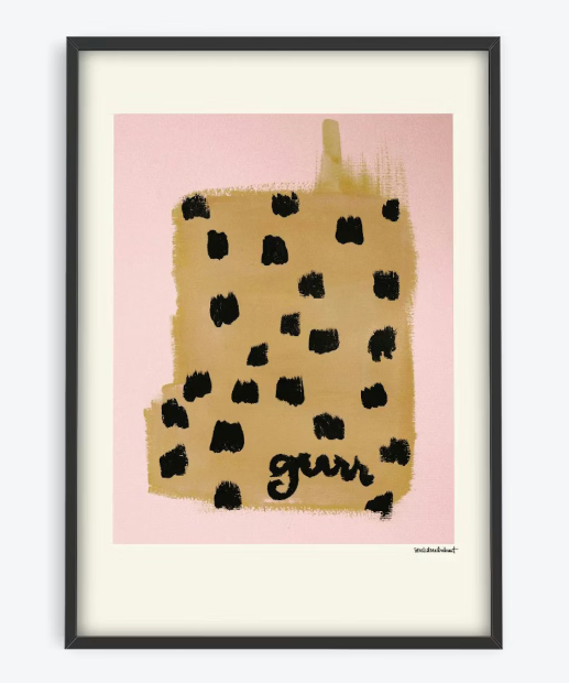 Sara Stribrant - Grrr Art Print