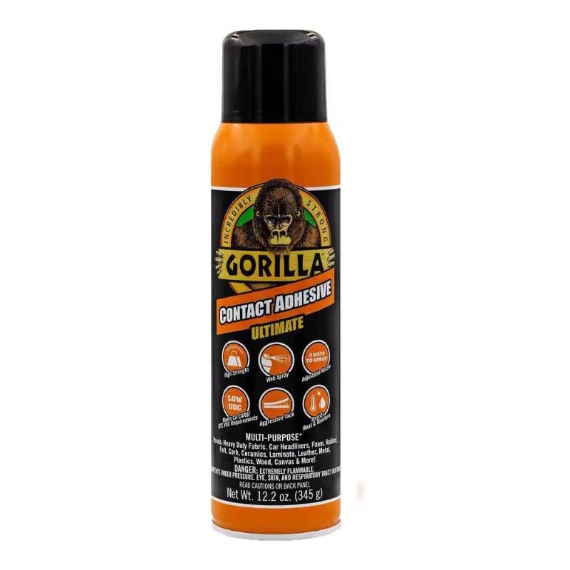 GORILLA CONTACT ADHESIVE ULTIMATE 12.2 OZ