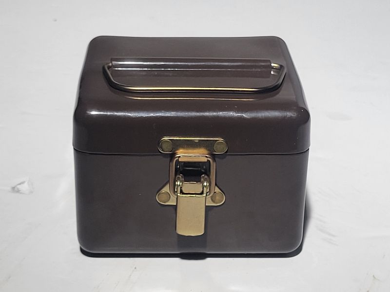 Small Brown Storage Lockbox
