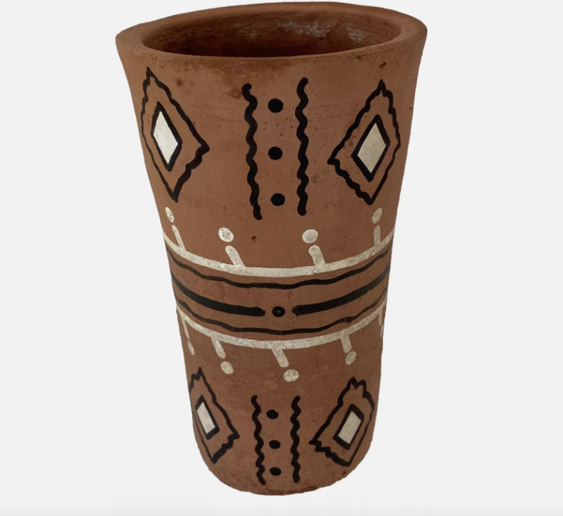 Terra Cotta Clay Vase