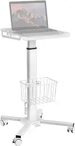 Mobile Laptop Cart on Wheels