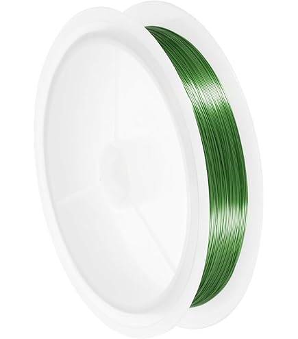 WIRE - GREEN WIRE 1/4 LB 28 G