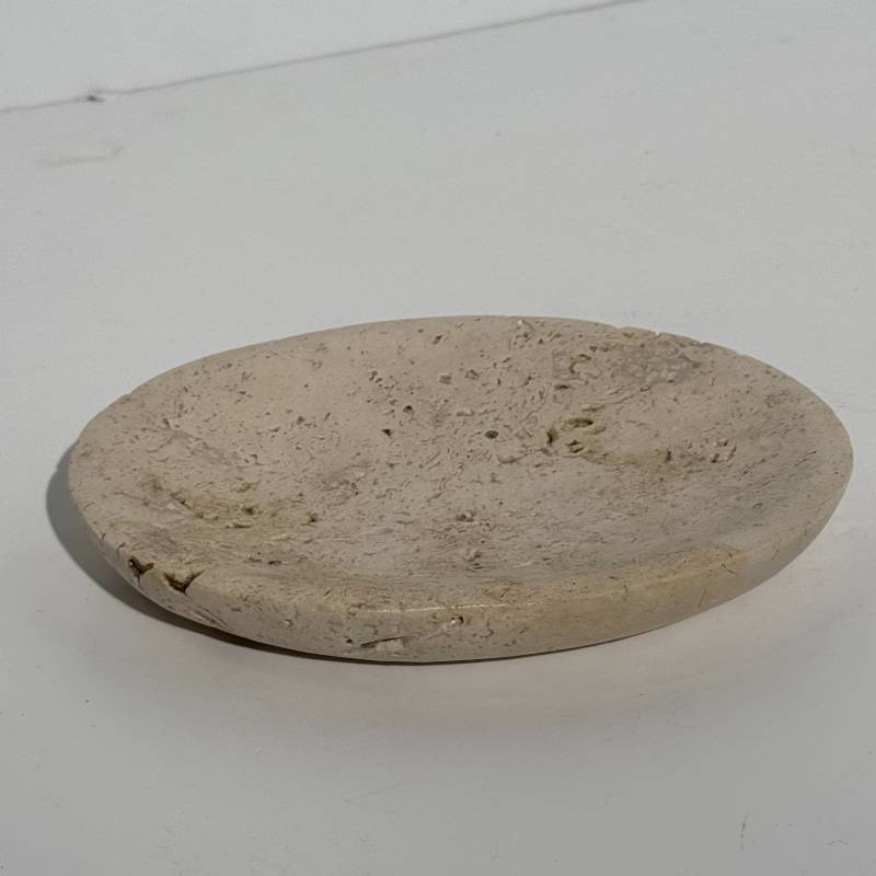 Plate Decorative Travertine #1
