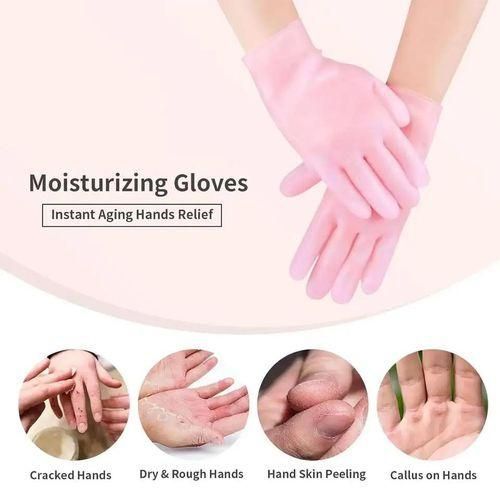 Pack of 2 Moisturizing Silicone Spa Gel Gloves & Socks