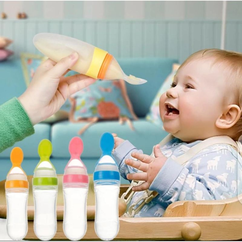 Silicone Baby Spoon Feeder