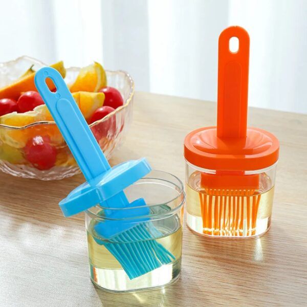 Silicone Oil Brush With Bottle