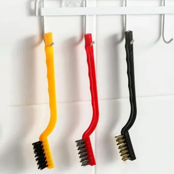3 Pcs Wire Brush Set for Rust & Dirt Cleaning