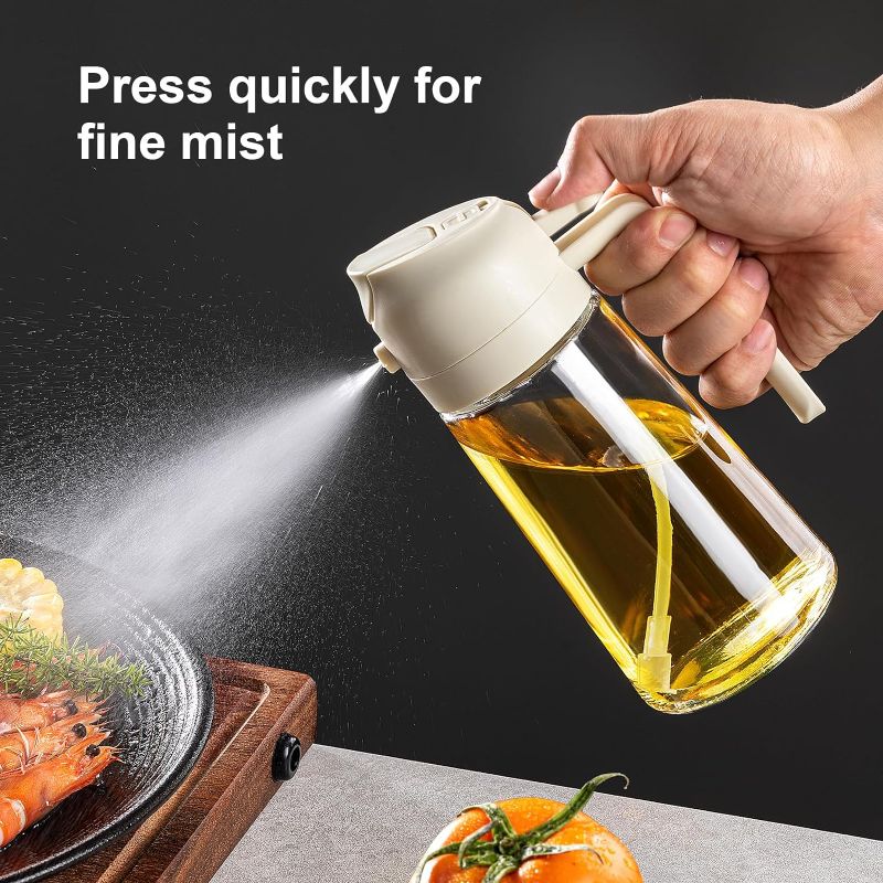 2 in 1 Oil Jug - Sprayer & Dispenser