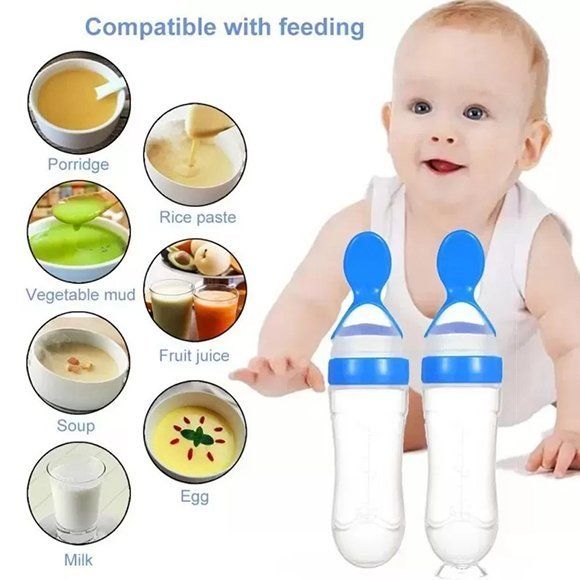 Silicone Baby Spoon Feeder