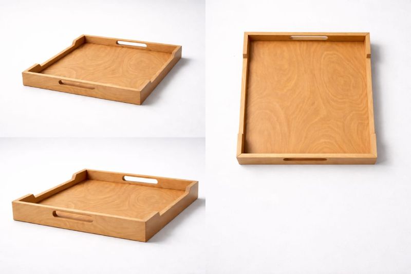 Wooden Serving Tray [3 picese]