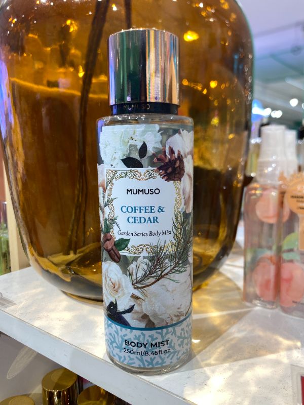 Body Mist Garden Series - Cedar Coffee