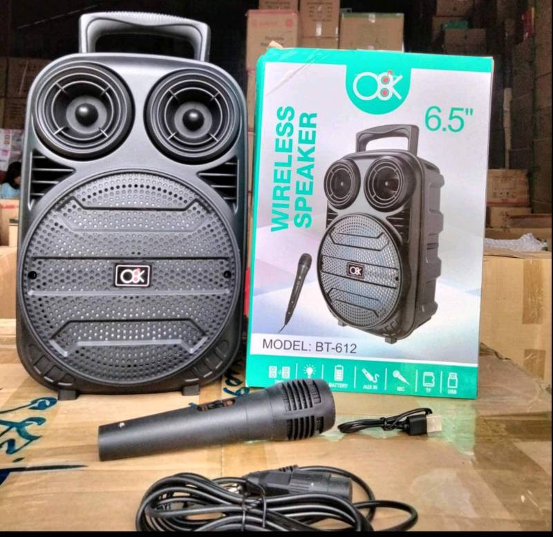 BT - 612 6.5" Bluetooth Speaker With Mic