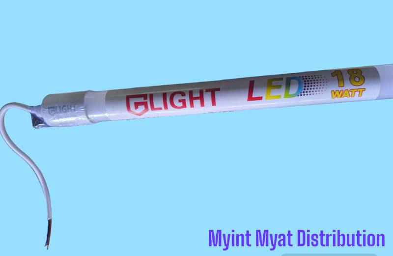 GLight -  4' 18W ရေလုံ ၄ပေ မီးချောင်း  - ကြိုးပါ