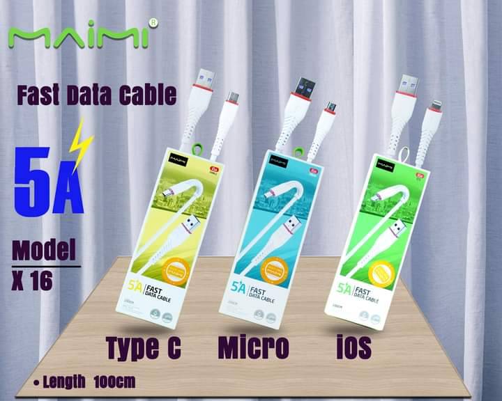 Maimi - X16 5A Data Cable - Type C