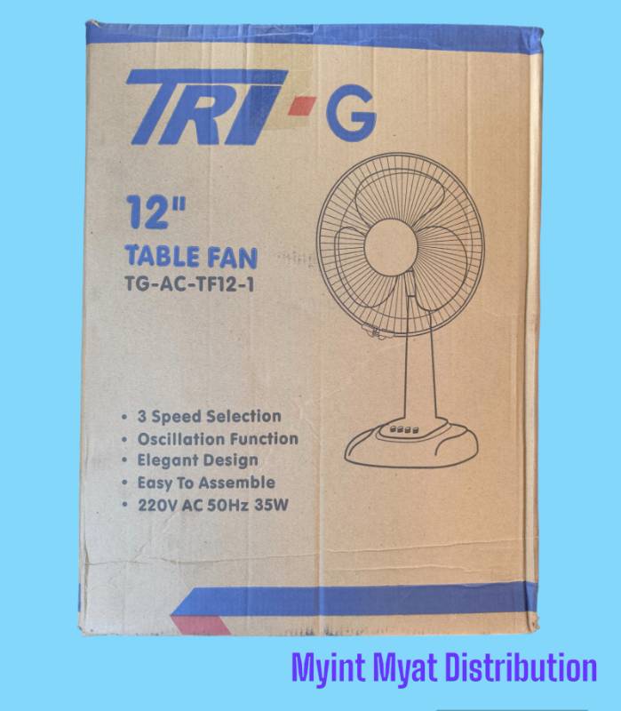 TRI - G   12" Table Fan ( TF12 - 1 )
