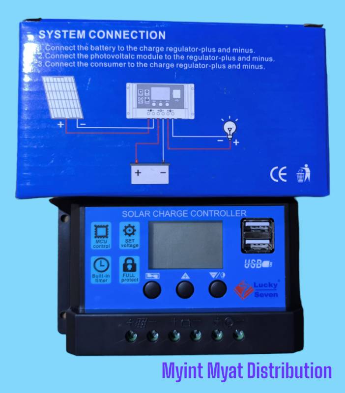Lucky 7 - PWM Solar Controller - 30A