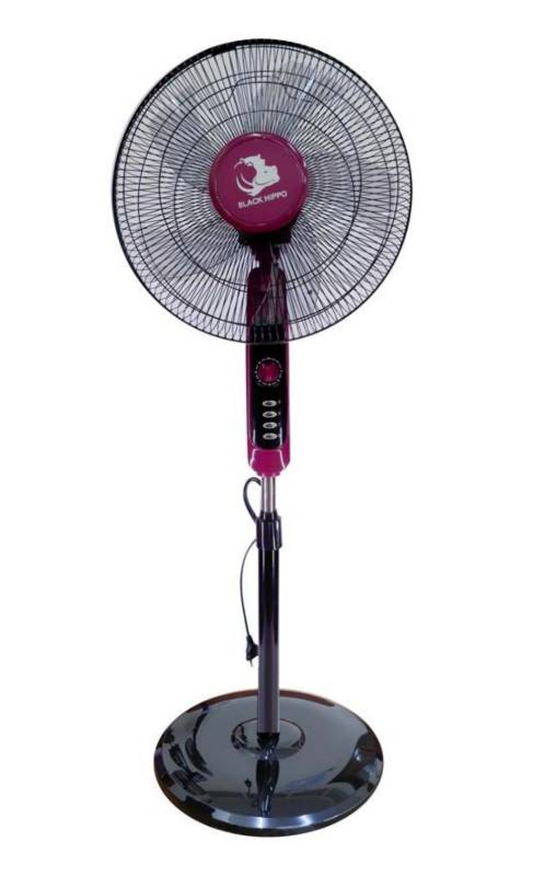 Black Hippo - 16" Stand Fan