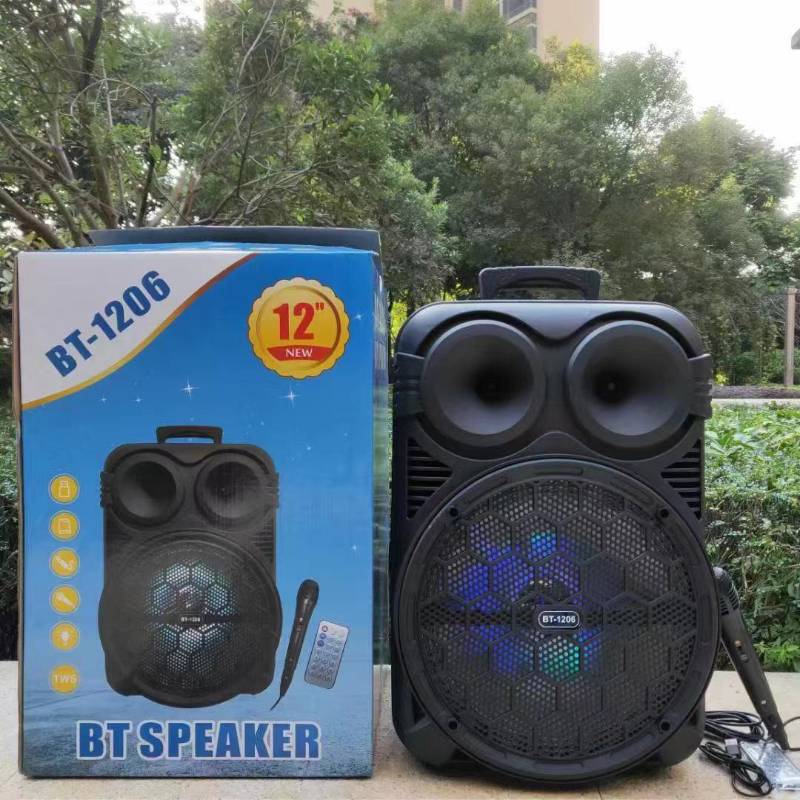 BT - 1206 - 12" Bluetooth Speaker With Mic