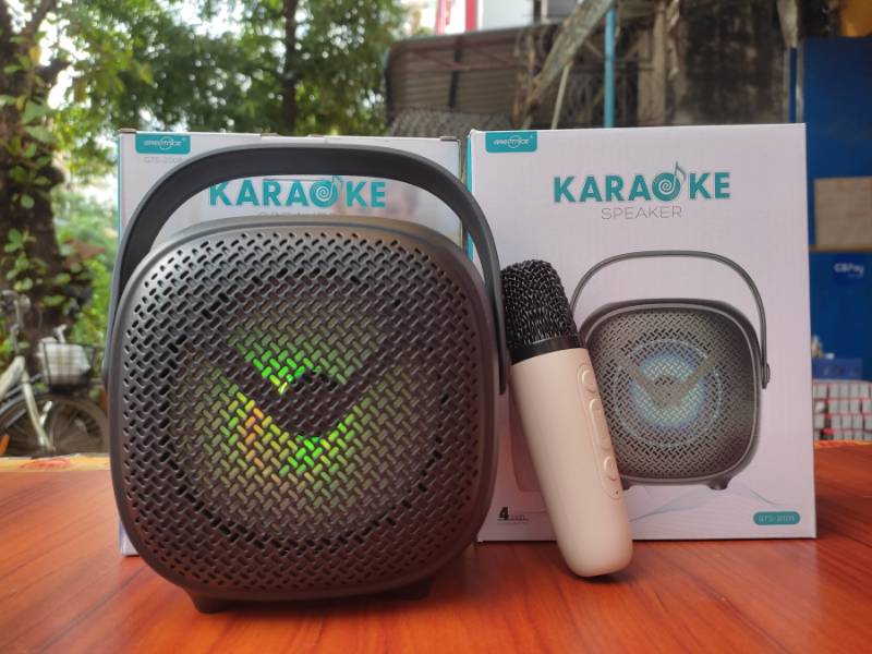 GTS 2008 - 4" KARAOKE BT Speaker with Wireless Mic