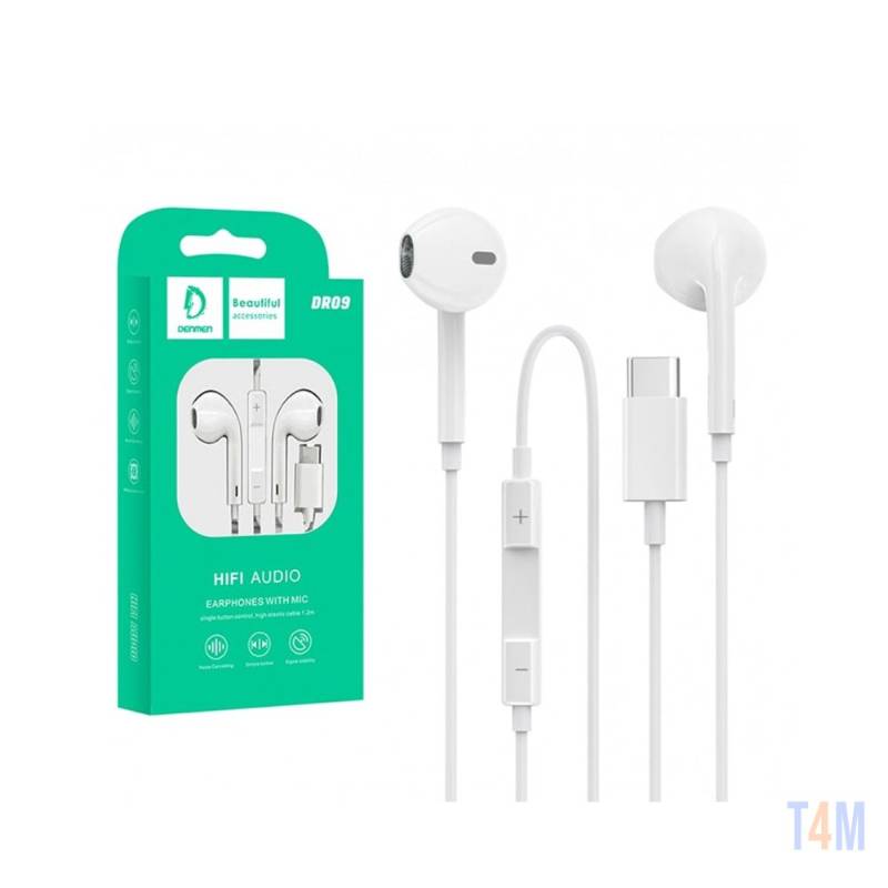 Denmen DR09 Type C Earphone