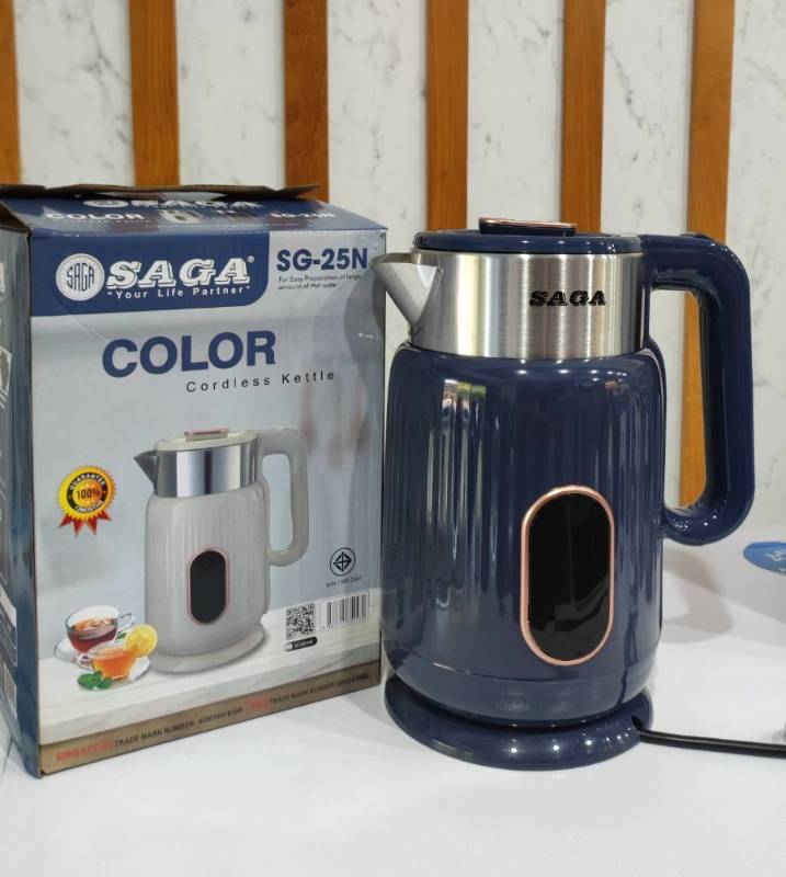 SAGA  SG - 25N ဖိုက်ဘာအထူ ရေနွေးအိုး