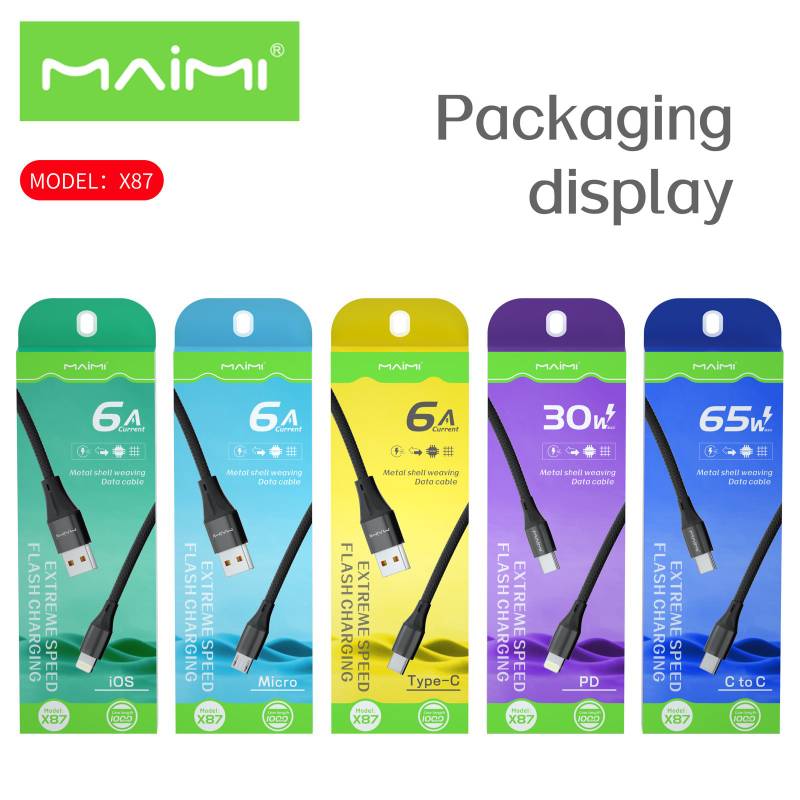 Maimi - X87 6A Data Cable - Type C