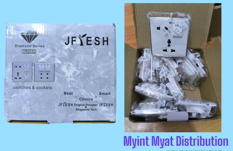 J Fresh - 1Gang 2Socket Multi - Diamond Series