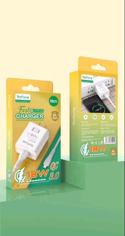 Yorfone AF - 02S QC Charger Set - Type C