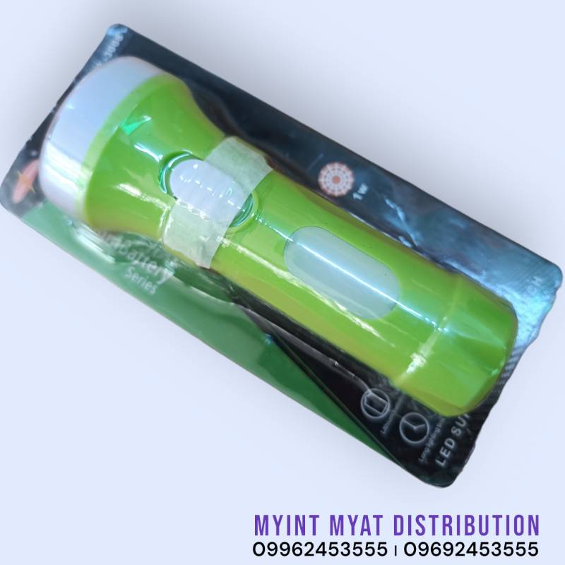WL - 3008 Solar လက်နှိပ်ဓာတ်မီး -