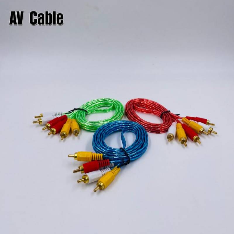 3 to 3 AV Cable ( Colour )