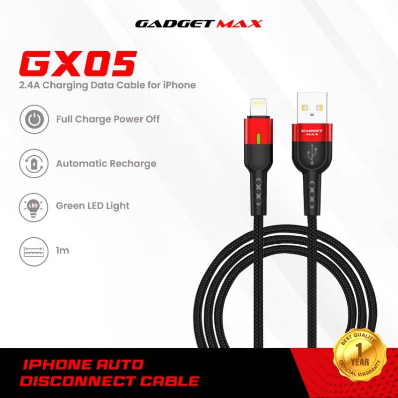 GADGET MAX GX05 Auto Disconnet - Type C Cable