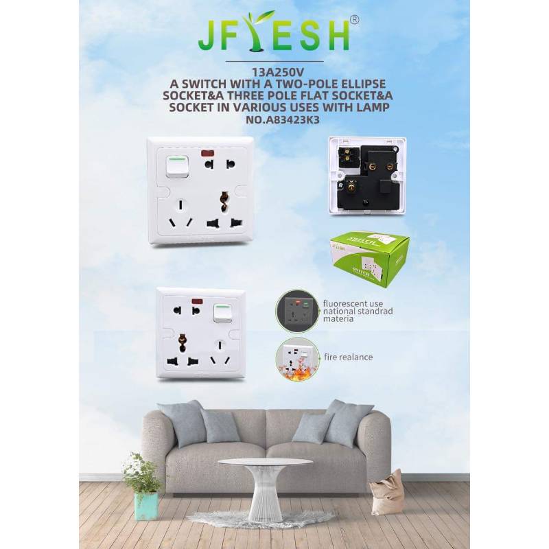 J Fresh 1Gang Multi Combine ( 1x10 )