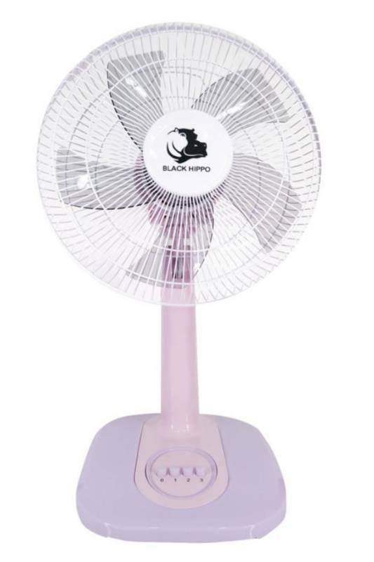Black Hippo - 12" Table Fan
