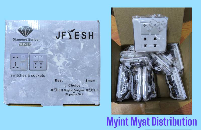 J Fresh - 2Gang 2Socket - Diamond Series