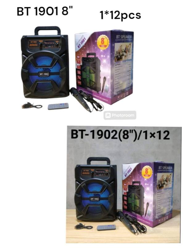 BT 1901 - 8" BT Speaker with Mic