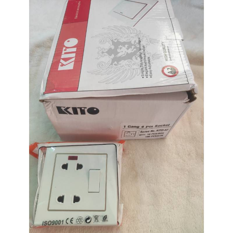 Kito 1Gang 2Sockets (1x10)