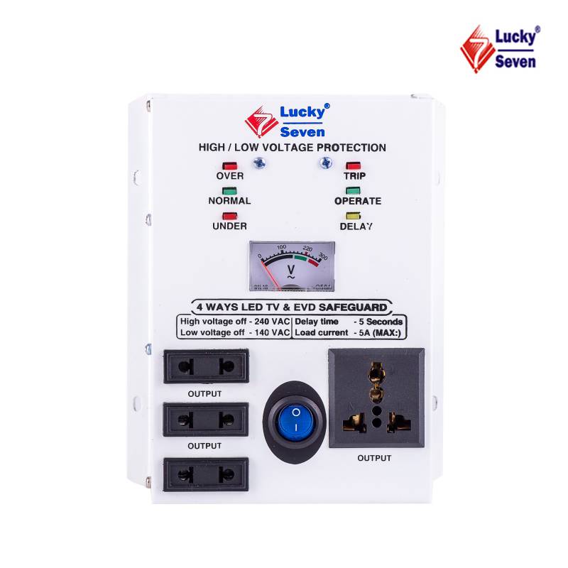 Lucky 7 - 4 Way TV Safeguard - ရိုးရိုး