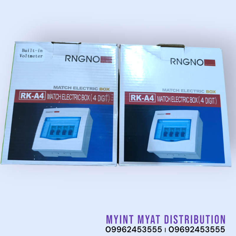 RNGNO 2 - 4 - Volt Meter Distribution Box