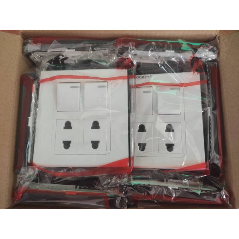 SK 2Gang 2Sockets (1x10)
