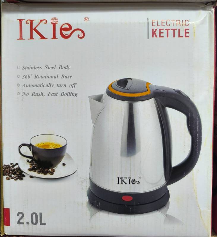 IKIE 2.0L စတီး ရေနွေးအိုး